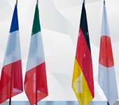G7 Countries Flags
